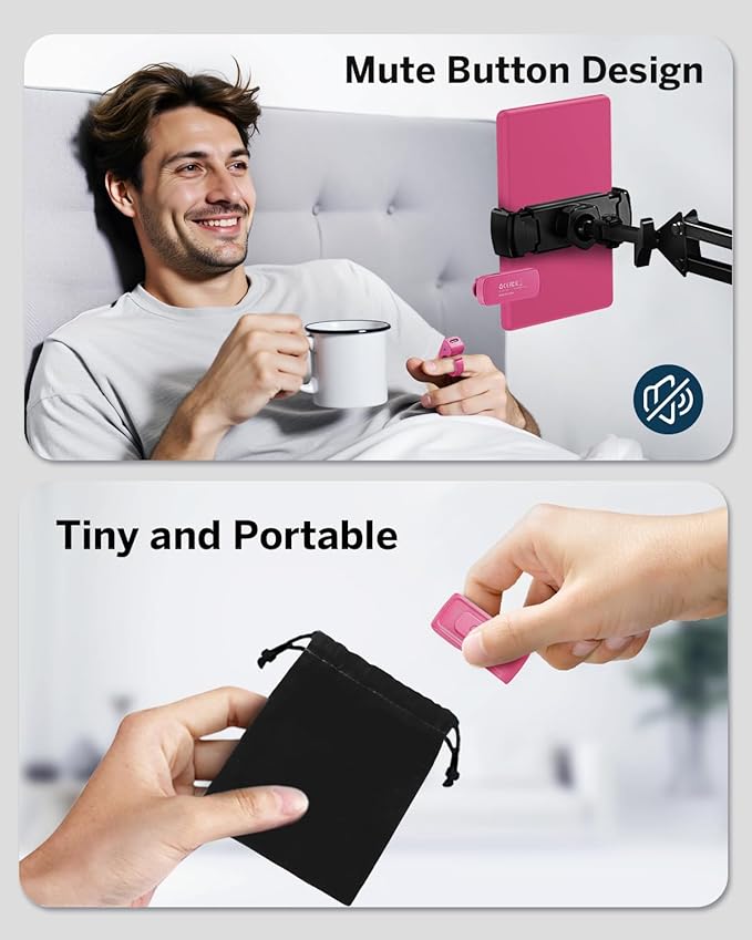 DATAFY Page Turner Ring for Kindle, Remote Control Paperwhite Oasis Scribe Kobo