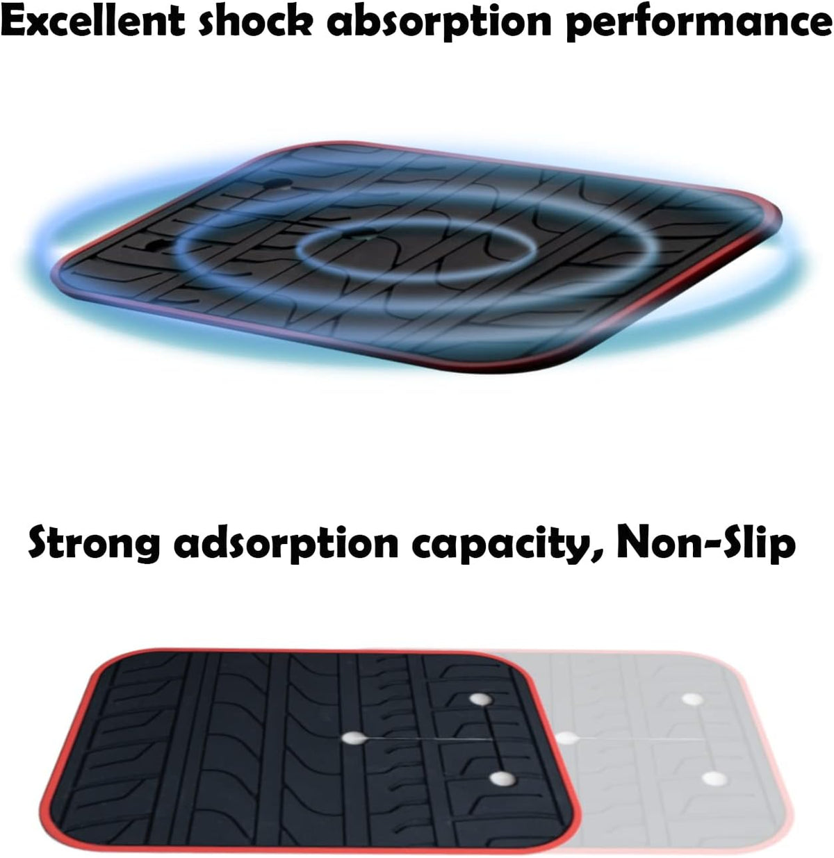 Skiennix Car Scratch Protector - Anti-Scratch Non-Slip Silicone Pads for Bike Racks | 8-Pack