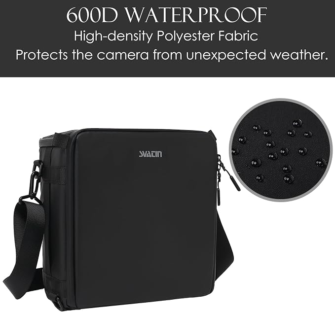 Camera Insert Bag, Shockproof &Pressure-proof Dual Opening Padded Camera Lens