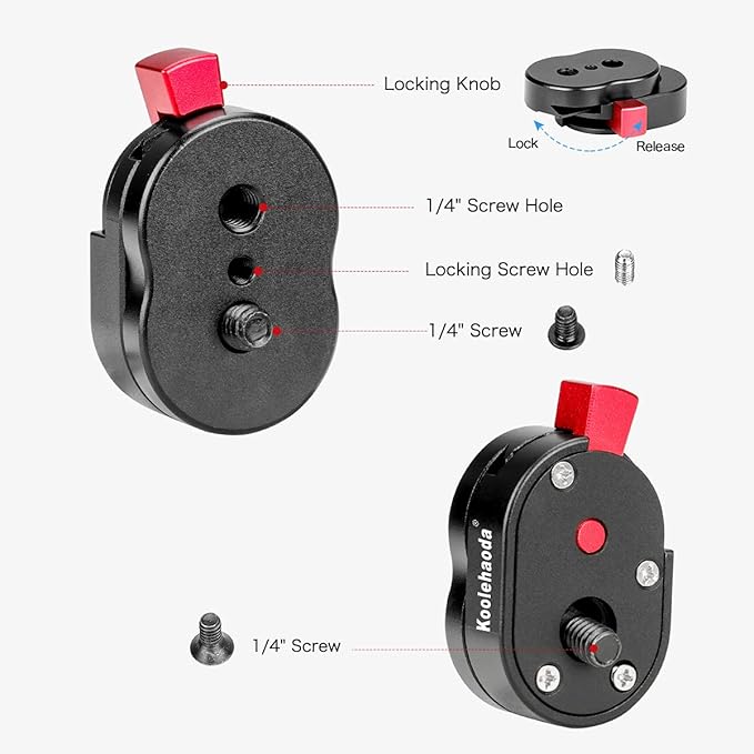 Koolehaoda Mini Quick Release Plate System