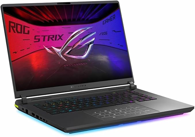 ASUS ROG Strix G16 (2025) Gaming Laptop, 16” ROG Nebula Display 16:10 2.5K 240Hz/3ms, NVIDIA® GeForce RTX™ 5060 Laptop GPU, Intel® Core™ Ultra 9 Processor 275HX, 32GB DDR5, 1TB PCIe SSD, Wi-Fi 7