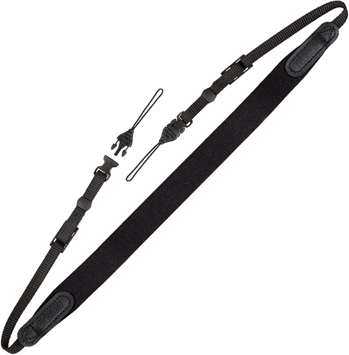 OP/TECH USA Bin/Op Neoprene Quick Release Camera Strap – Adjustable Neck or