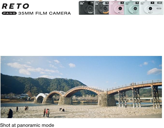 RETO PANO 35mm Film Camera - 22mm Wide Lens