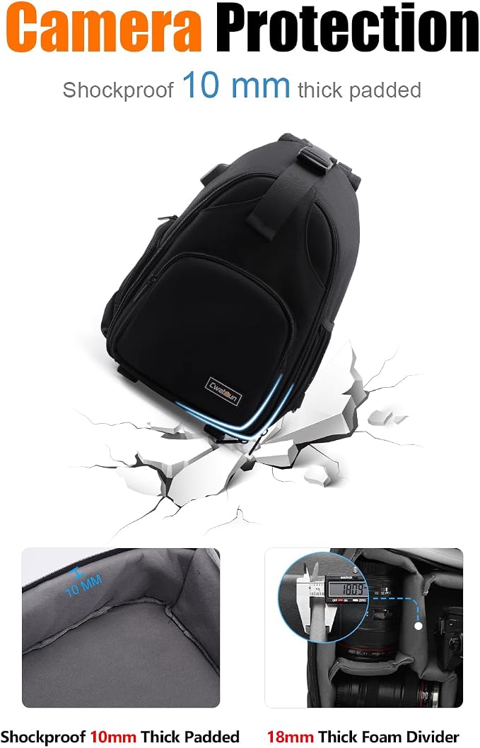 Cwatcun Sling Bag, Crossbody Case