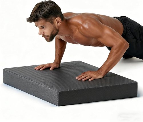 High-Density Balance Pad by Regine Switzerland - Extra Large Foam Board for Stability & Rehabilitation