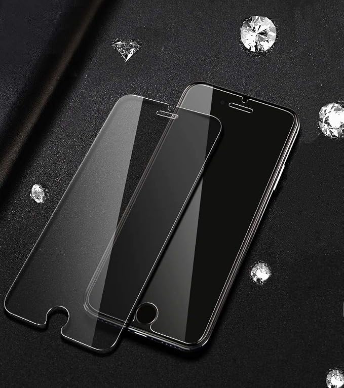 YMHML 2 Pack Compatible for iPhone SE 2020 2nd 2022 3rd Generation, iPhone 8 7