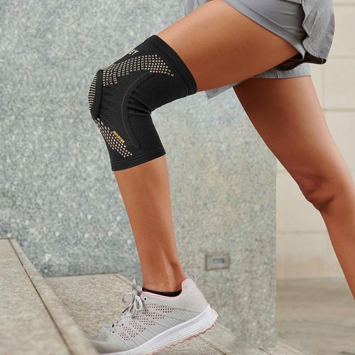 JIUFENTIAN Copper Knee Brace - Maximum Support & Enhanced Flexibility | Compression Sleeve for Pain Relief (Medium)