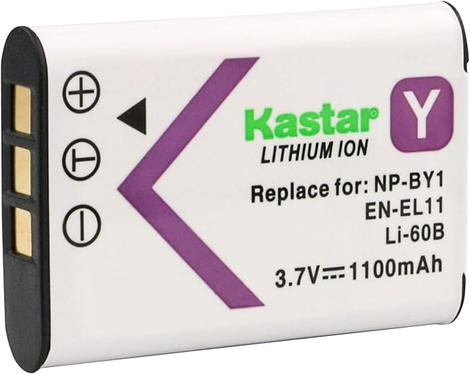 Kastar Digital Camera Replacement Lithium-Ion Battery Compatible