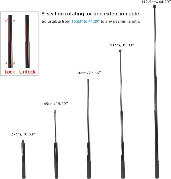 Ground Golf Monopod Phone Stand Holder