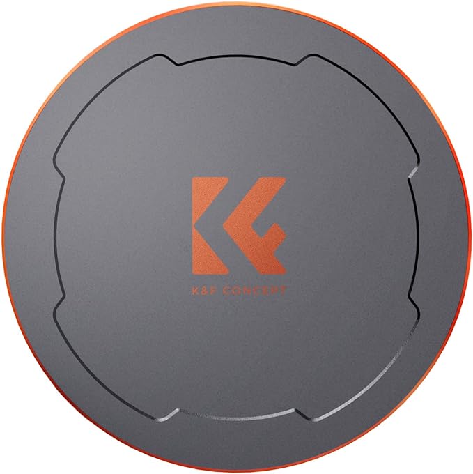 K&F CONCEPT 55mm Thread & Magnetic 2-in-1 Lens Filter Cap Only Compatible