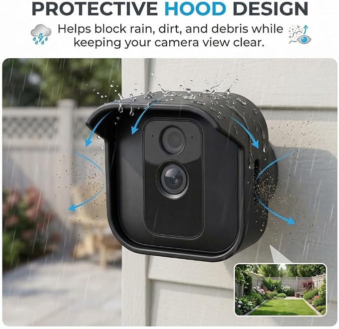 SplashNColor Blink 4 Outdoor Camera Waterproof Cover – Weatherproof Protective
