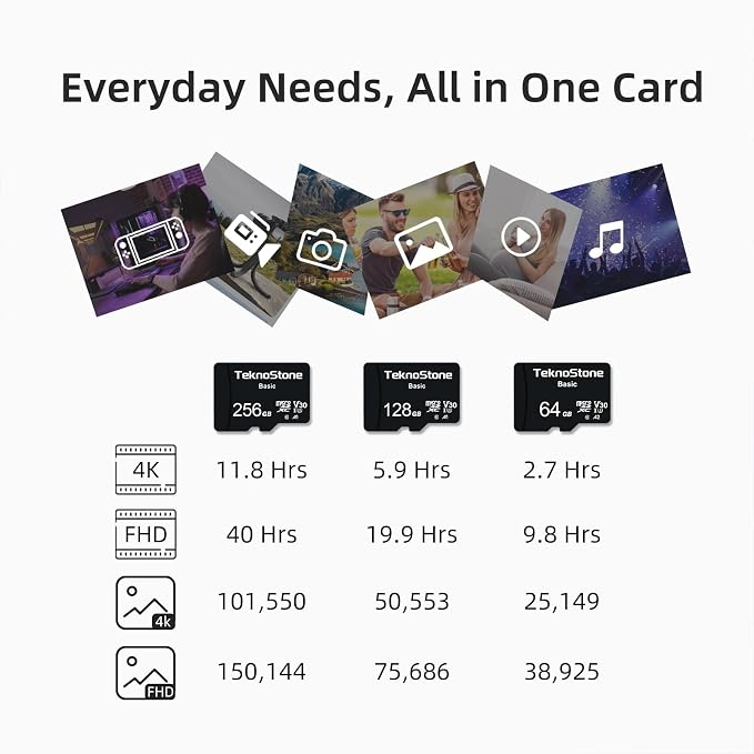 Basic 256GB MicroSDXC Flash Memory