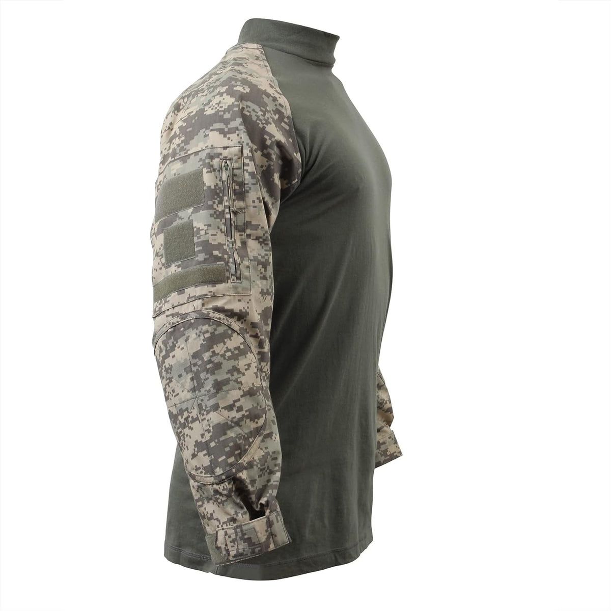 Rothco Tactical Combat Shirt - Lightweight Military Base Layer with Zip Pockets | Perfect for Airsoft & Paintball