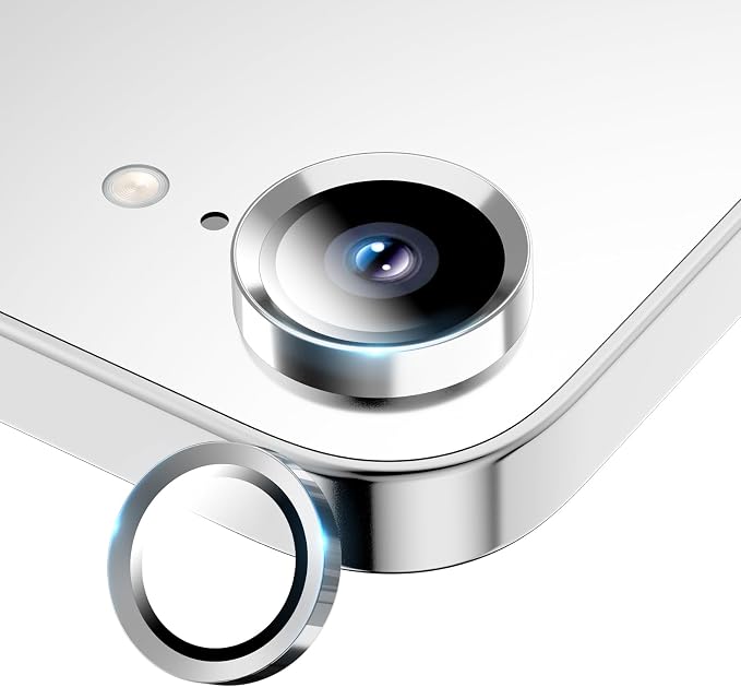 for iPhone 16e/iPhone 17e Camera Lens Protector, Tempered Glass Screen