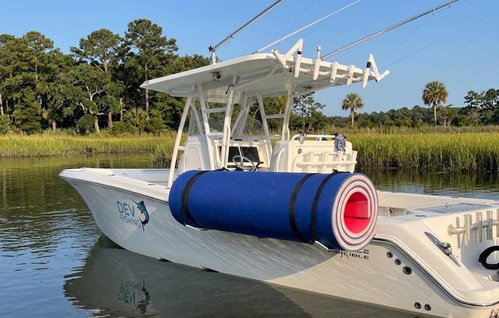 Gunnel Side Boat Rod Holder Floating Water Mat Rack Travel Storage WMR-S