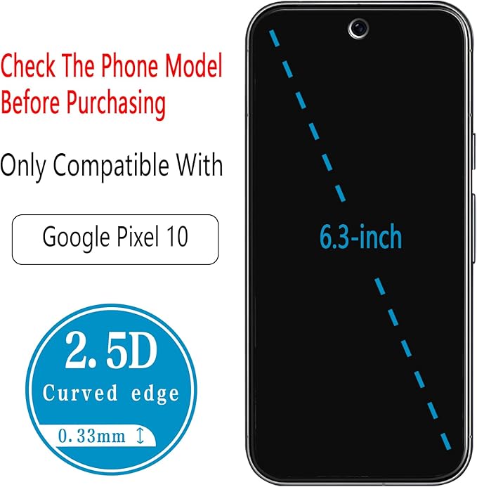 2 Pack Tempered Glass Screen Protector
