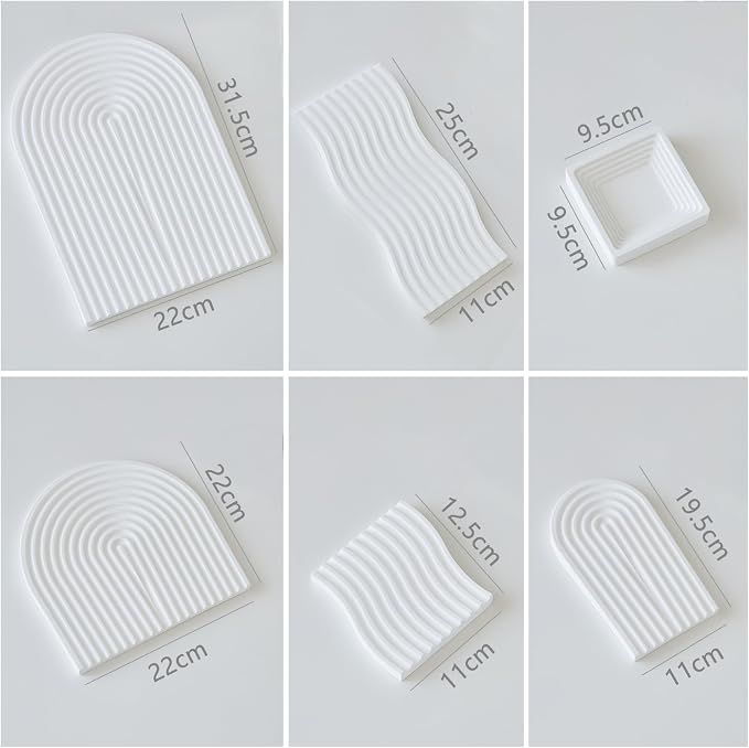 6PCS Original Design Product Photography Background Props Waterproof Hard