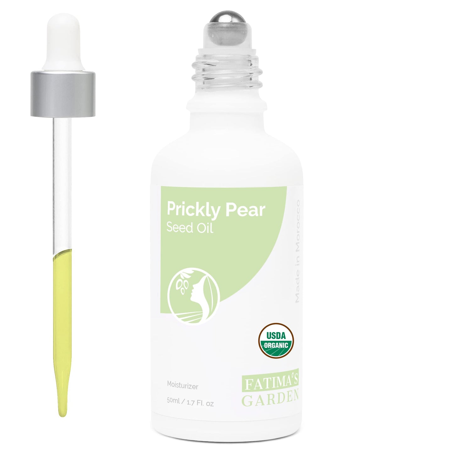 Fatima'S Garden Prickly Pear Seed Oil - Organic Anti-Aging Serum, 50Ml