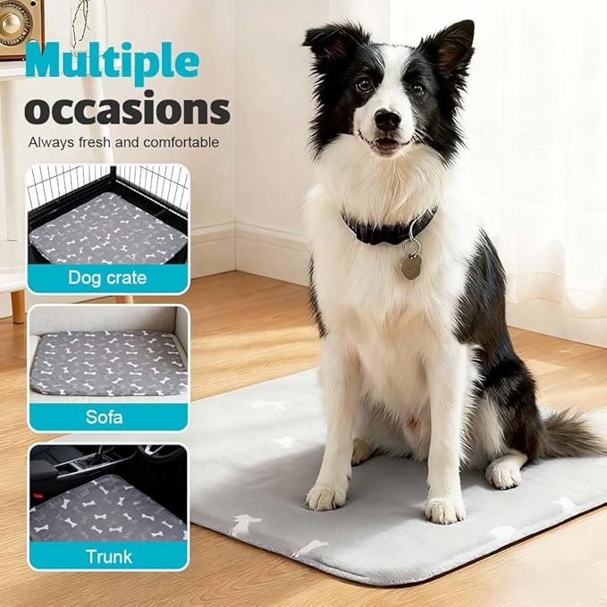 Puppy Pads for Dogs, 2026 New Washable Puppy Pads with Pheromones, Pee Pads for Dogs & Cats, Durable Leak-Proof & Anti-Slip Pet Training Pads for Home & Travel, Reusable (Brown, 31.5" x 35.4")