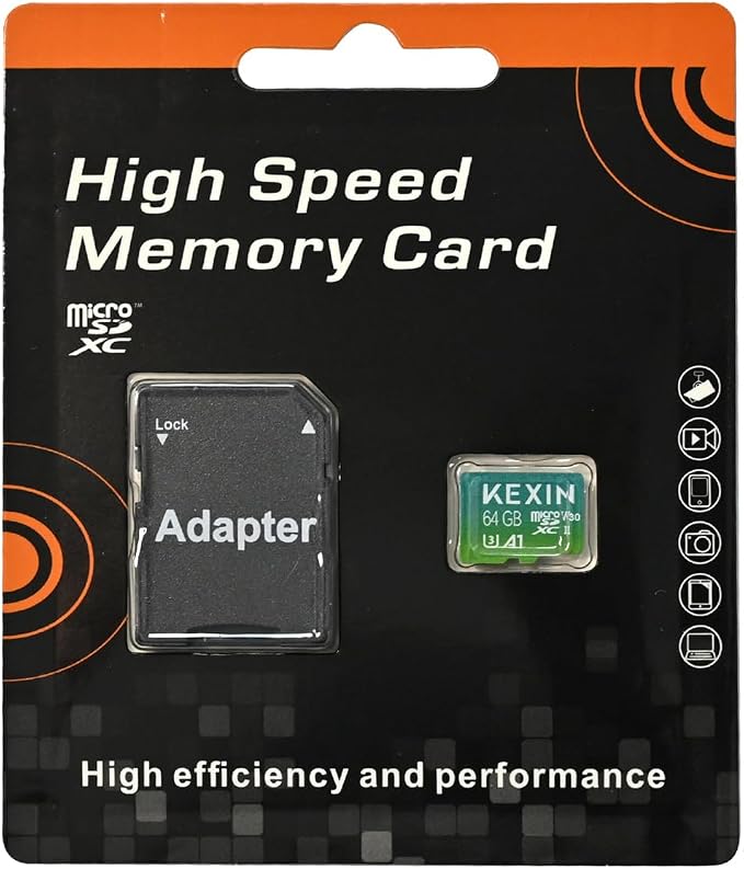 KEXIN 64GB Micro SD Card with Adapter