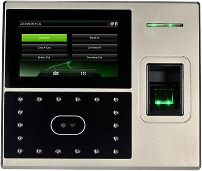 UFace800 Linux System TCP/IP Biometric Fingerpint Face Facial Recognition Time