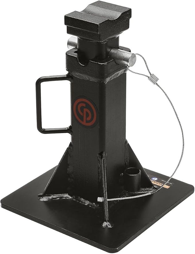 Chicago Pneumatic CP82120 - Jack Stands, 12 Ton (12T), Heavy Vehicle, Lifting Height 11.81-17.72 Inch (Pair)