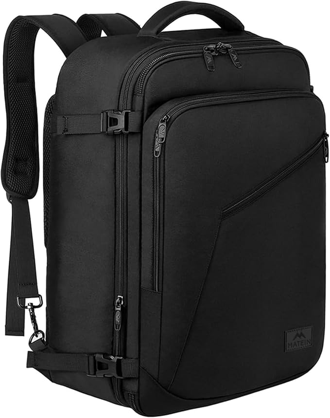 MATEIN Mens Travel Backpack, 27L Lightweight Carry on Backpack