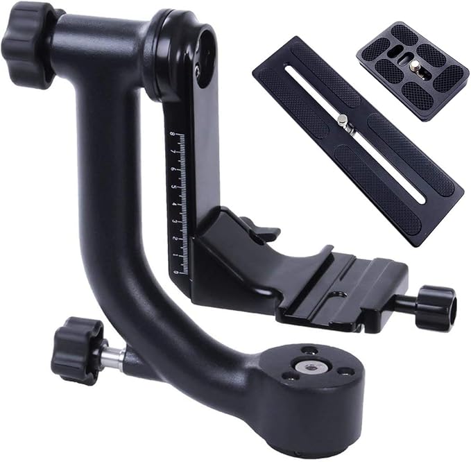 Movo GH700 MKII Professional Gimbal DSLR Tripod Head