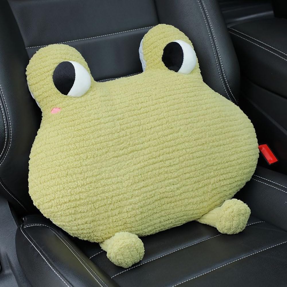 Bee-Shaped Car Lumbar Pillow Back Support Pillow for Car -1 PCS