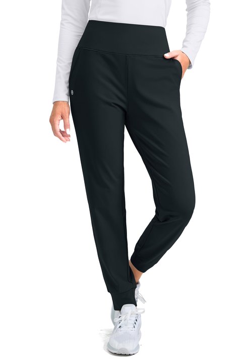 G GRADUAL Women's Fleece Lined Joggers High Waisted Water Resistant Thermal Hiking Pants Cold Weather Sweatpants with Pockets(Melantie,M)