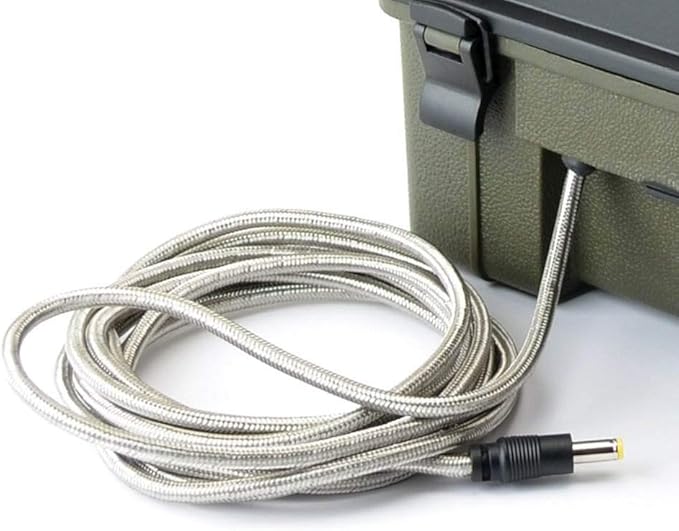 HME Trail Camera 12V/Solar Auxiliary Power Pack Durable Weather-Resistant