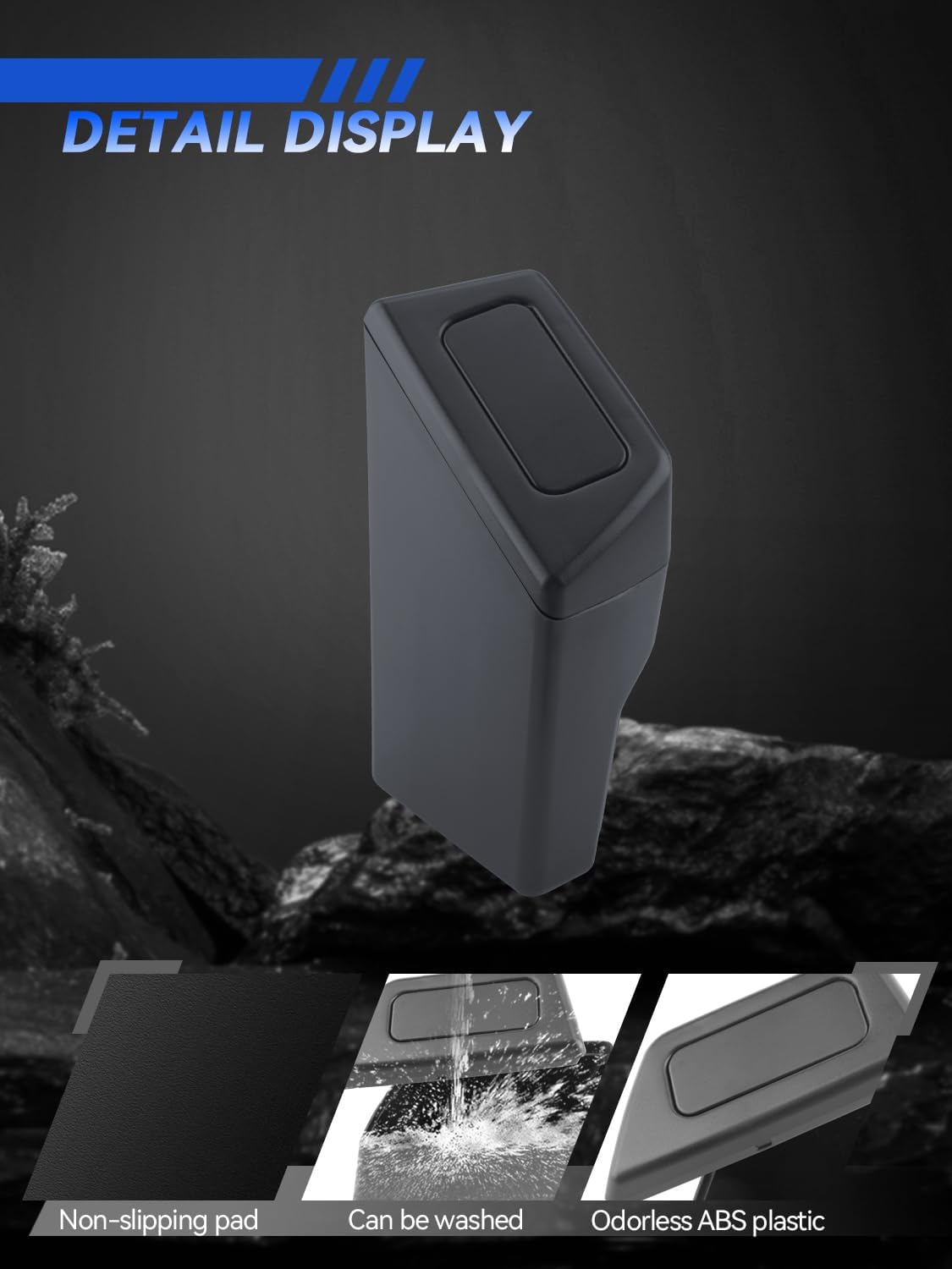 for Cross Trash Can 2022 2023 2024 2025 2026 Toyota Corolla Cross Accessories Trash Bin for Storage Garbage Can-Left Side