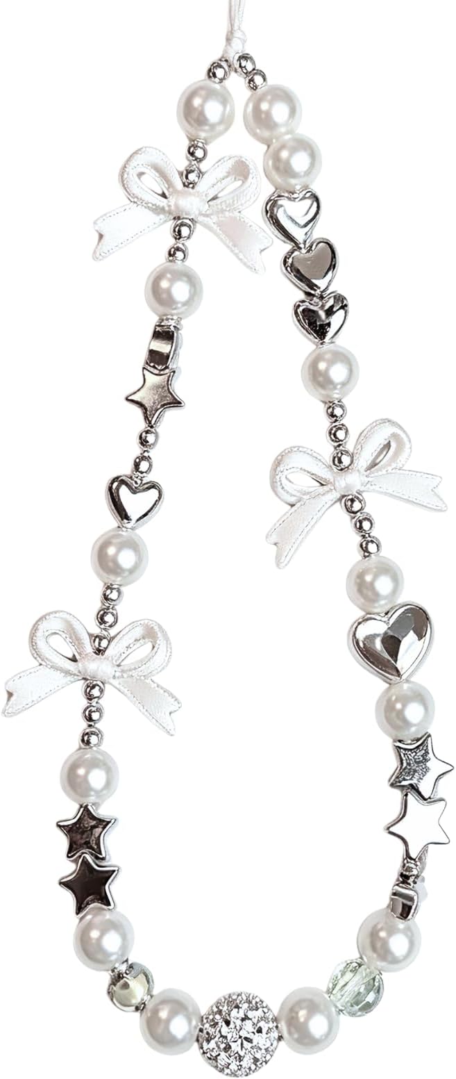 Beaded Camera Wrist Strap Cute Digital Camera Charm Lanyard, Phone Wristlet