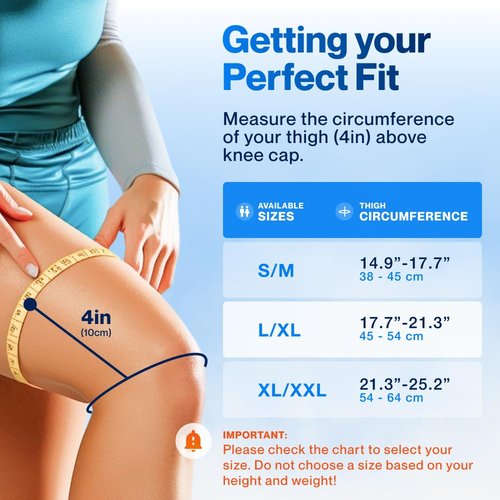 Modvel ELITE Knee Brace - Maximum Support for ACL & Meniscus Injury Recovery | Patella Gel Pads & Stabilizers