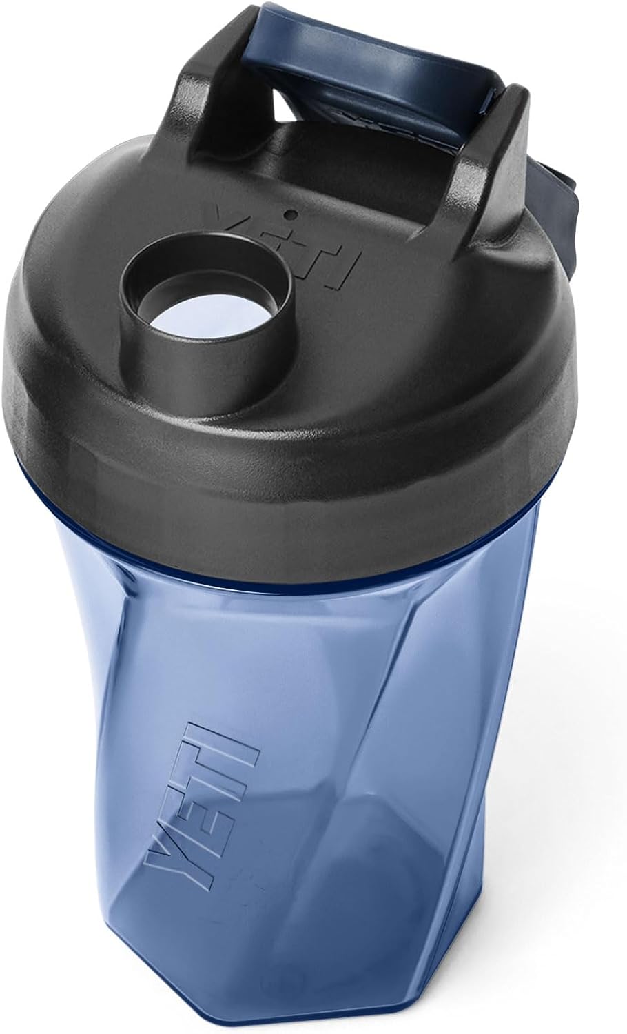 YETI Yonder Helimix Vortex Blender Shaker Bottle - 20oz Portable Protein Cup | Navy, USA Made, Dishwasher Safe
