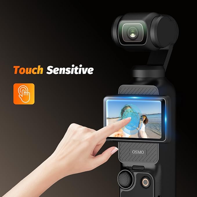 AMAZEAR Lens Screen Protector for DJI Osmo Pocket 4/3 / Xtra Muse, Pocket4