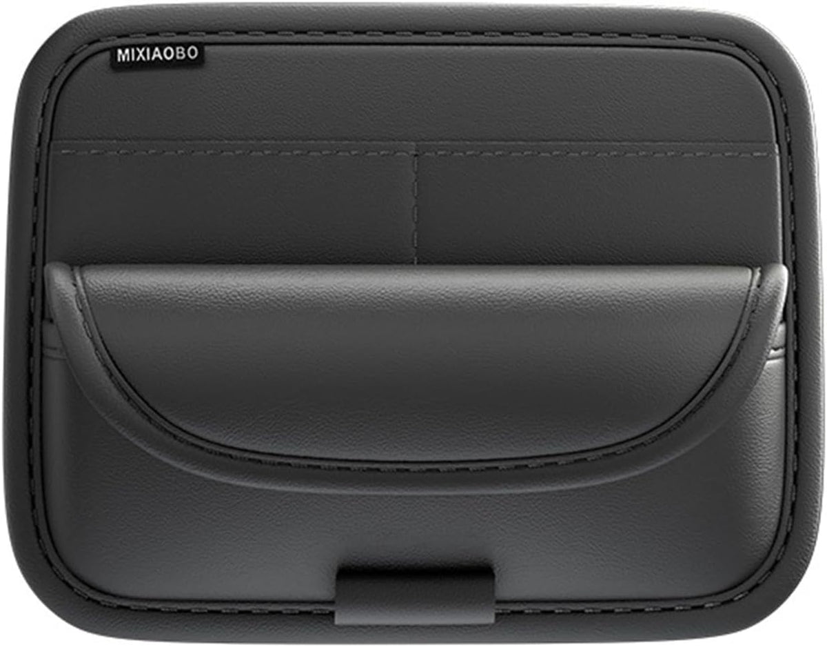 Sunglass Holder Clip for Car Visor with Card Storage