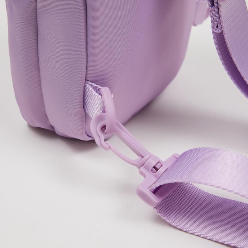 VAKAER Convertible Sling Backpack for Women & Men – Lightweight 3-in-1 Crossbody Daypack with Adjustable Strap, Anti-Theft Pocket, Water-Resistant Small Travel Bag (Light Purple)