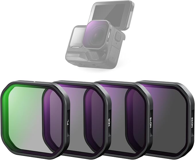 NEEWER 4 Pack ND & Polarizer Filters Compatible