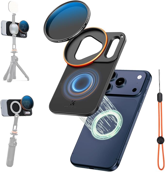 K&F CONCEPT Double-sided Magnetic Lens Filter Mount Adapter