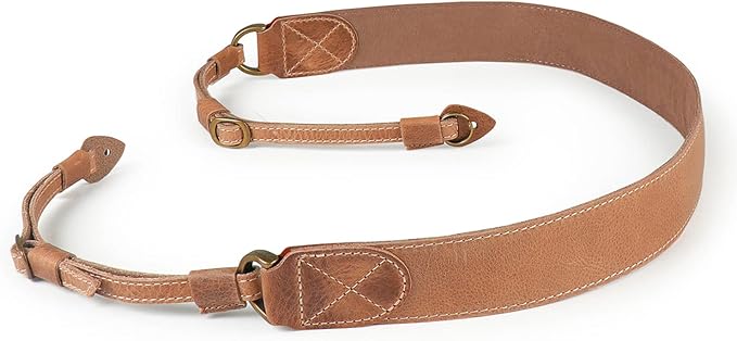 MegaGear SLR, DSLR Sierra Series Genuine Leather Camera Shoulder or Neck Strap