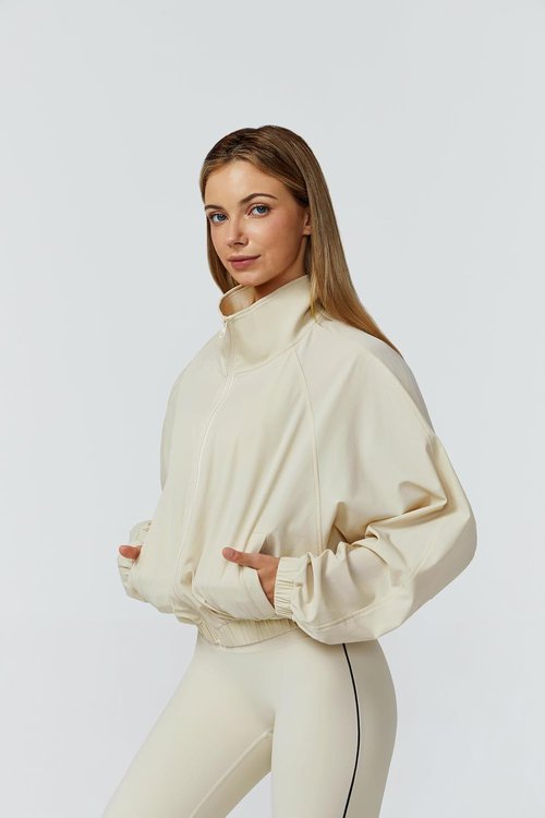 Altiland Lightweight Workout Jacket - Full Zip Athletic Gym Jacket for Women with Pockets