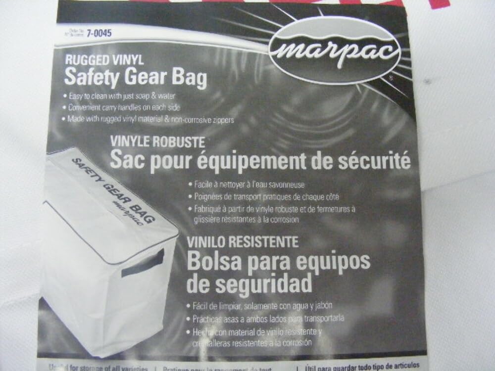 Skiennix Boat Safety Gear Bag - Durable Waterproof Design for Essential Marine Protection