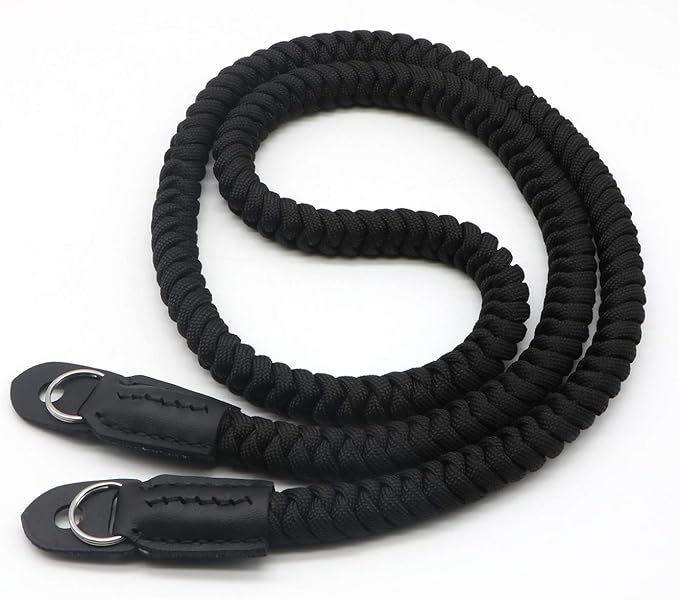 Paracord Woven Camera Neck Shoulder Strap Belt Hand Compatible