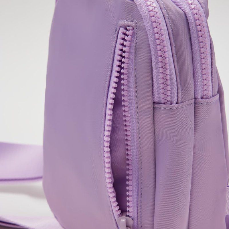 VAKAER Convertible Sling Backpack for Women & Men – Lightweight 3-in-1 Crossbody Daypack with Adjustable Strap, Anti-Theft Pocket, Water-Resistant Small Travel Bag (Light Purple)