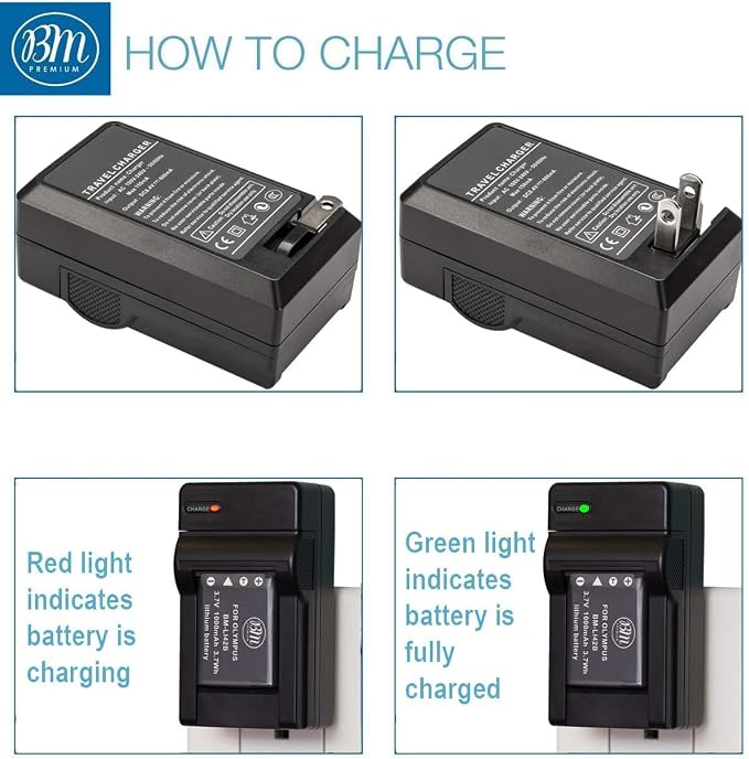 BM Premium LB-012 Battery and Battery Charger