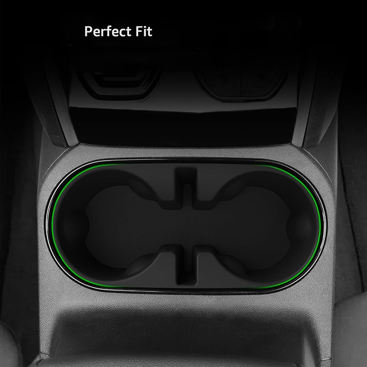 Center Console Silicone Cup Holder Inset for 2026 2025 2024 2023 Chevy Colorado GMC Canyon Interior Accessories Drink Holder Organizer Protector