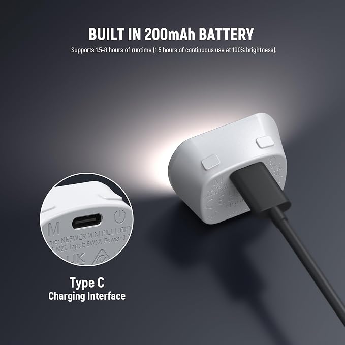 NEEWER Basics 2 Pack Magnetic Auxiliary Light Compatible