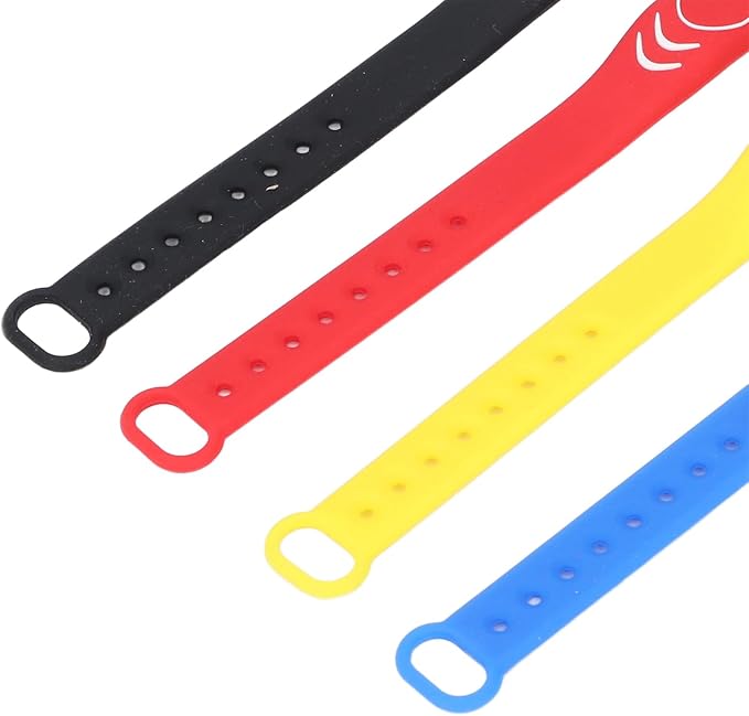 NFC Bracelet T5577 ID Copyable Water Silicone Wristband, NFC Access Control