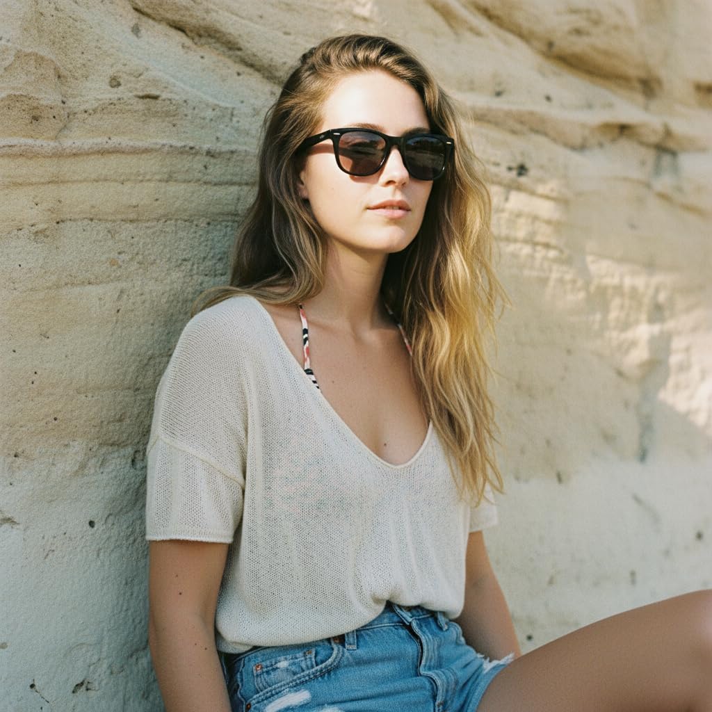 O'Neill Tow 2.0 UV Polarized Square Sunglasses - Stylish Protection for Men & Women, 51 mm